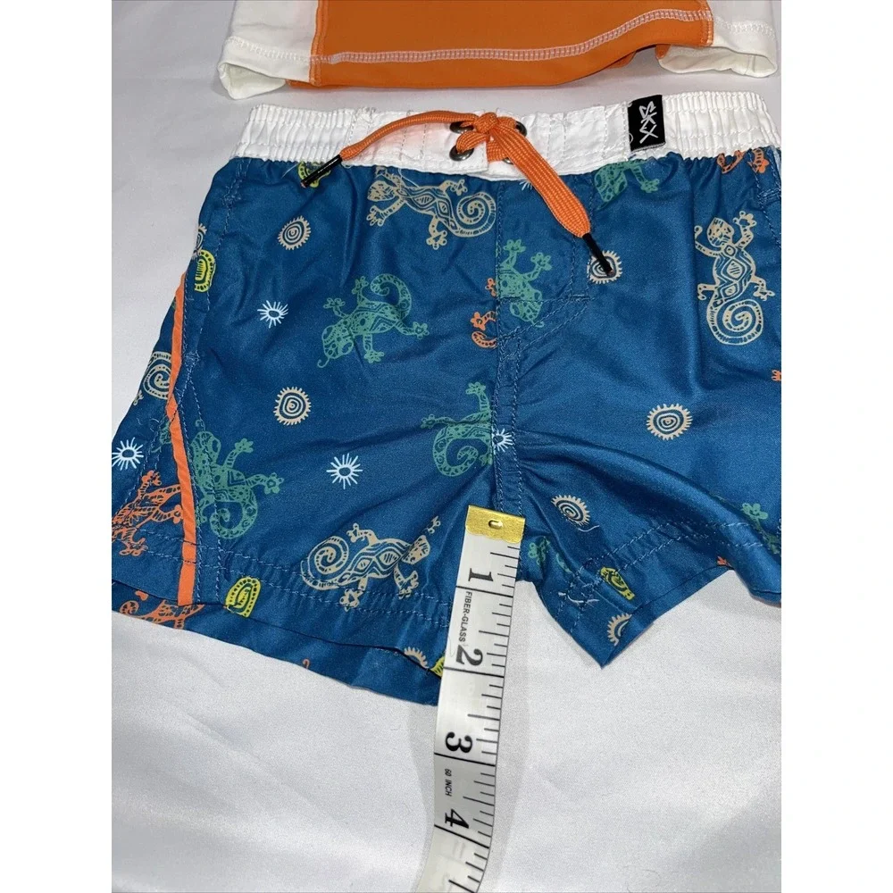 Skechers Surf SKX Boys 12 Month Rash Guard 2‎ Piece Swimsuit